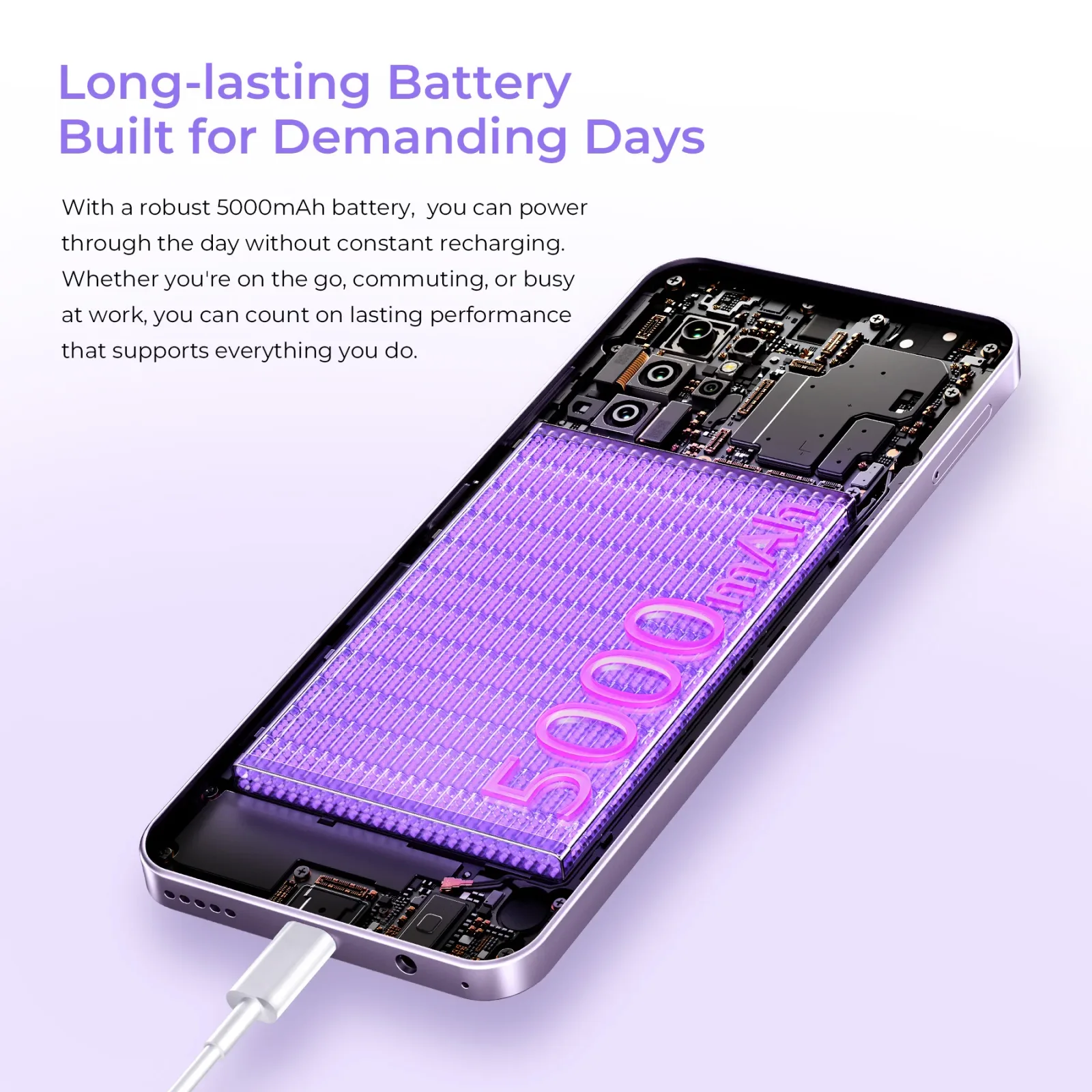 OUKITEL C2-EV 6.52-inch 5000mAh Battery 9.3mm Ultra-thin Body Smartphone(4GB+128GB)
