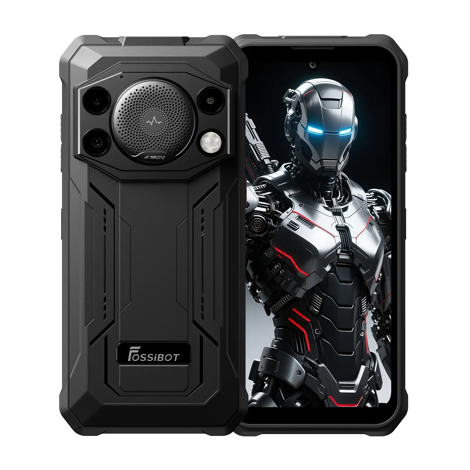FOSSiBOT F110 Pro 128dB Speaker 6.745-inch 20+128GB MediaTek Dimensity 6300 50MP+8MP 10000mAh Android 15 5G Rugged Phone