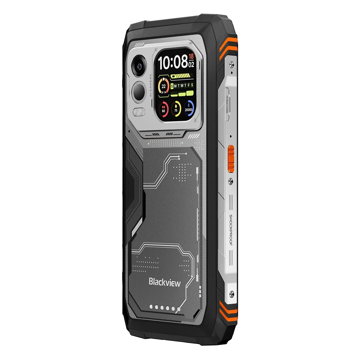 Blackview XPLORE X1 Pro Thermal Imaging 5G Rugged Phone with 6.78-Inch 2.4K 120Hz Main & 2.01-Inch Secondary Display 10000mAh Battery