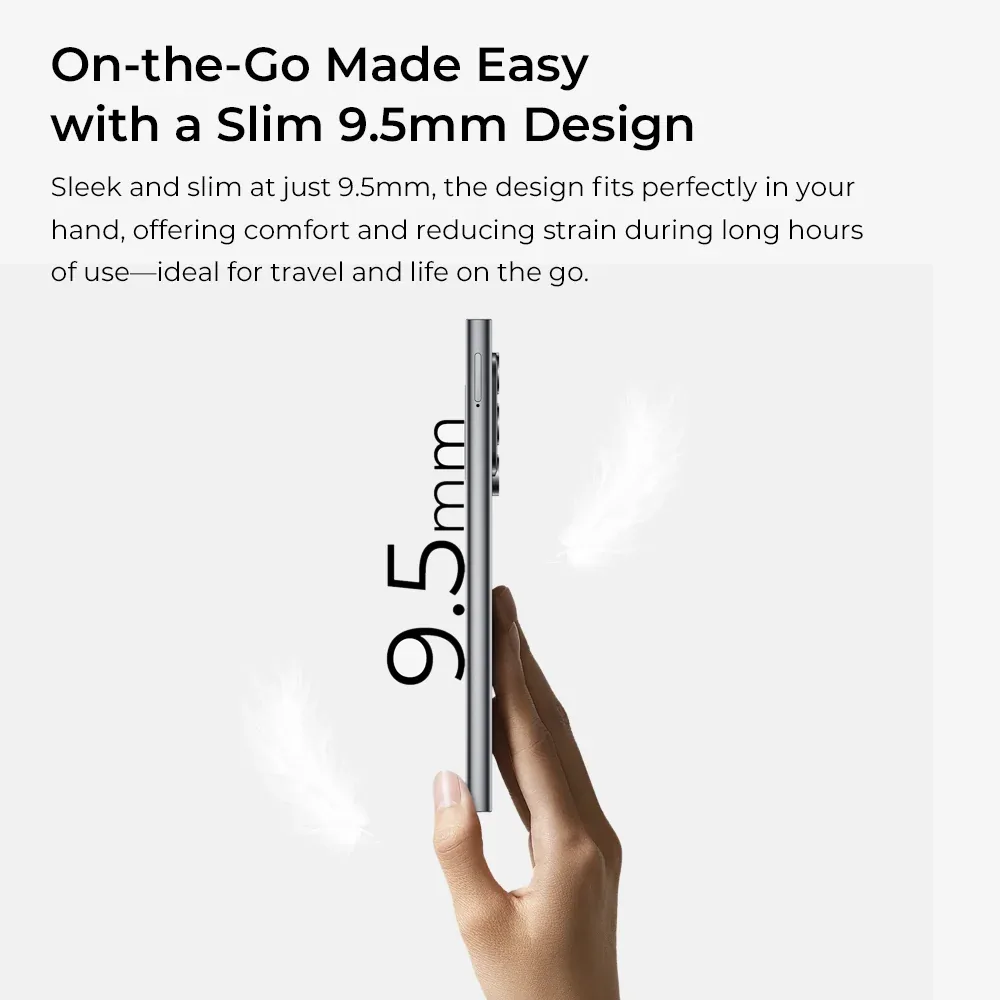 Oukitel C62 PRO 6.88-inch 5150mAh Battery 9.5mm Ultra-thin Body Smartphone(8GB+256GB)