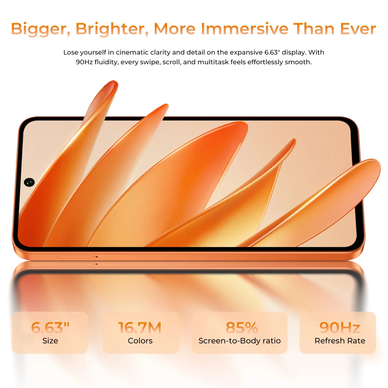 OUKITEL C26 6.63-inch 5150mAh Battery 8.7mm Ultra-thin Body Smartphone(4GB/6GB+128GB)