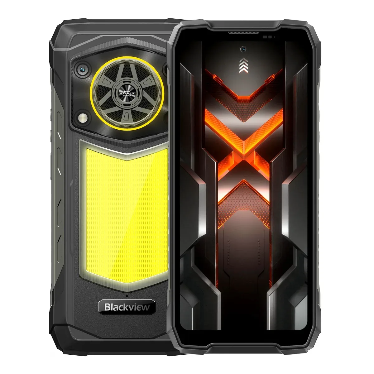 Blackview ROCK 5 Hi-Fi Stereo Speaker Camping Light Rugged 4G Cellphone with 6.78-inch 2.4K 120Hz Display 108MP Camera & 20,000mAh Battery