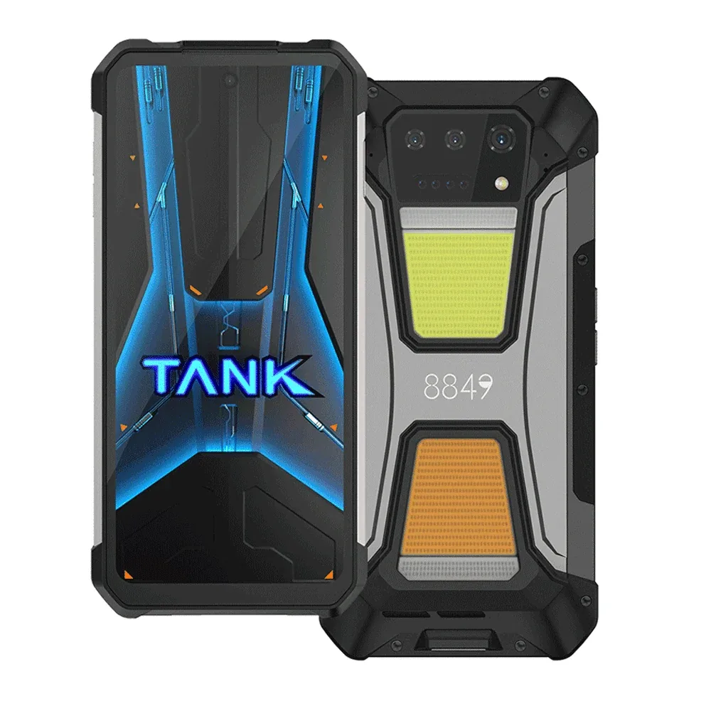 TANK 2 Pro – Heavy-Duty 4G Rugged Projector Phone with 100MP Camera, DLP Projector & 23,800mAh Battery