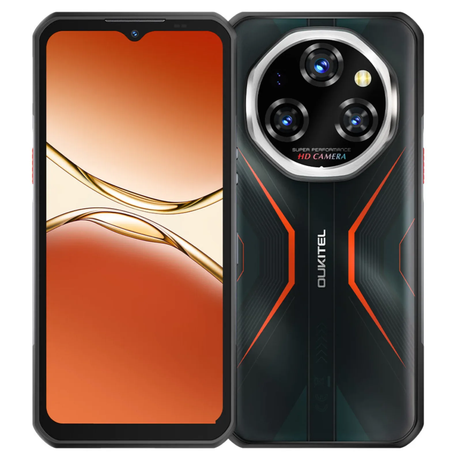 Oukitel WP55 Pro 5G Rugged Phone 6.6'' HD+ Display 11000mAh Big Battery 108MP Camera Android 15(16GB+512GB NFC)