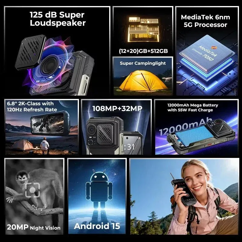 HOTWAV Hyper 8 Pro Rugged Phone