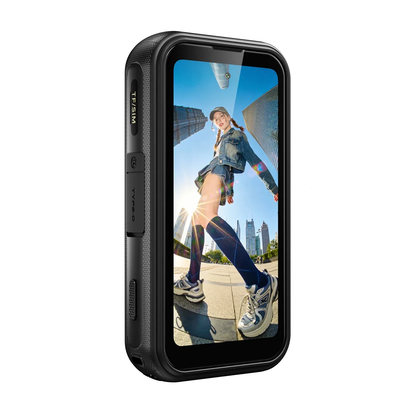 FOSSiBOT F116 Pro 12GB RAM + 256GB ROM, Dimensity 7300 5G Processor, 48MP OIS Action Camera, 50MP Main Camera, 4.0" 120Hz Display, 3700mAh Battery, Built-in 1/4" Mount Rugged Smartphone