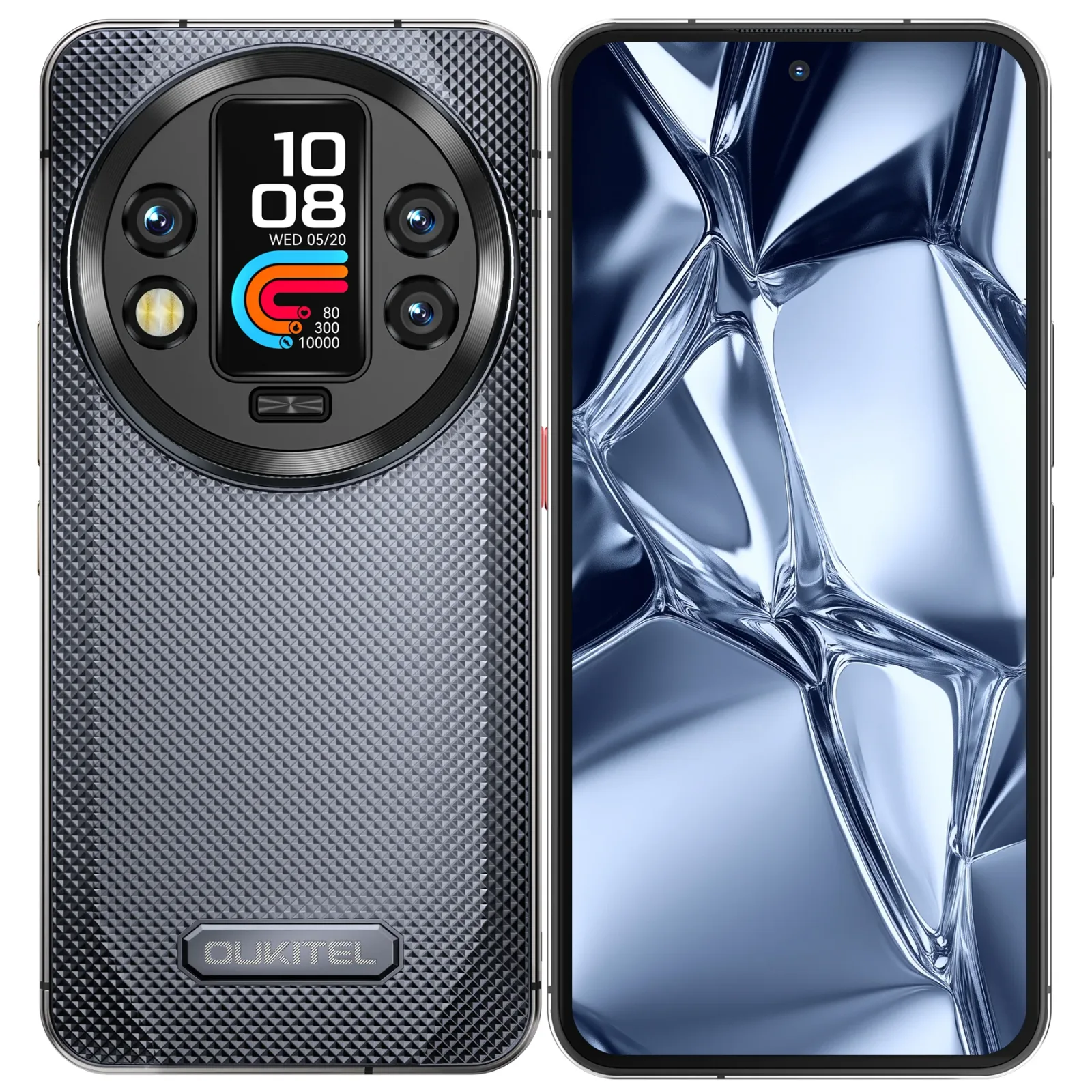 Oukitel WP200 Pro - World's First Modular Rugged Phone with a Detachable Earphone/SmartWatch, AI-enabled, 5G, 6.7'' AMOLED Display, 8800 mAh, Android 15 (24GB+ITB NFC)