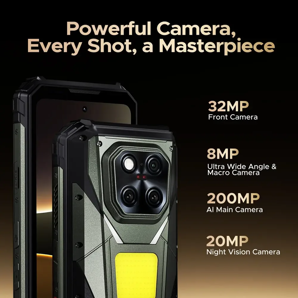 DOOGEE V Max LR Laser Measure Rugged Phone