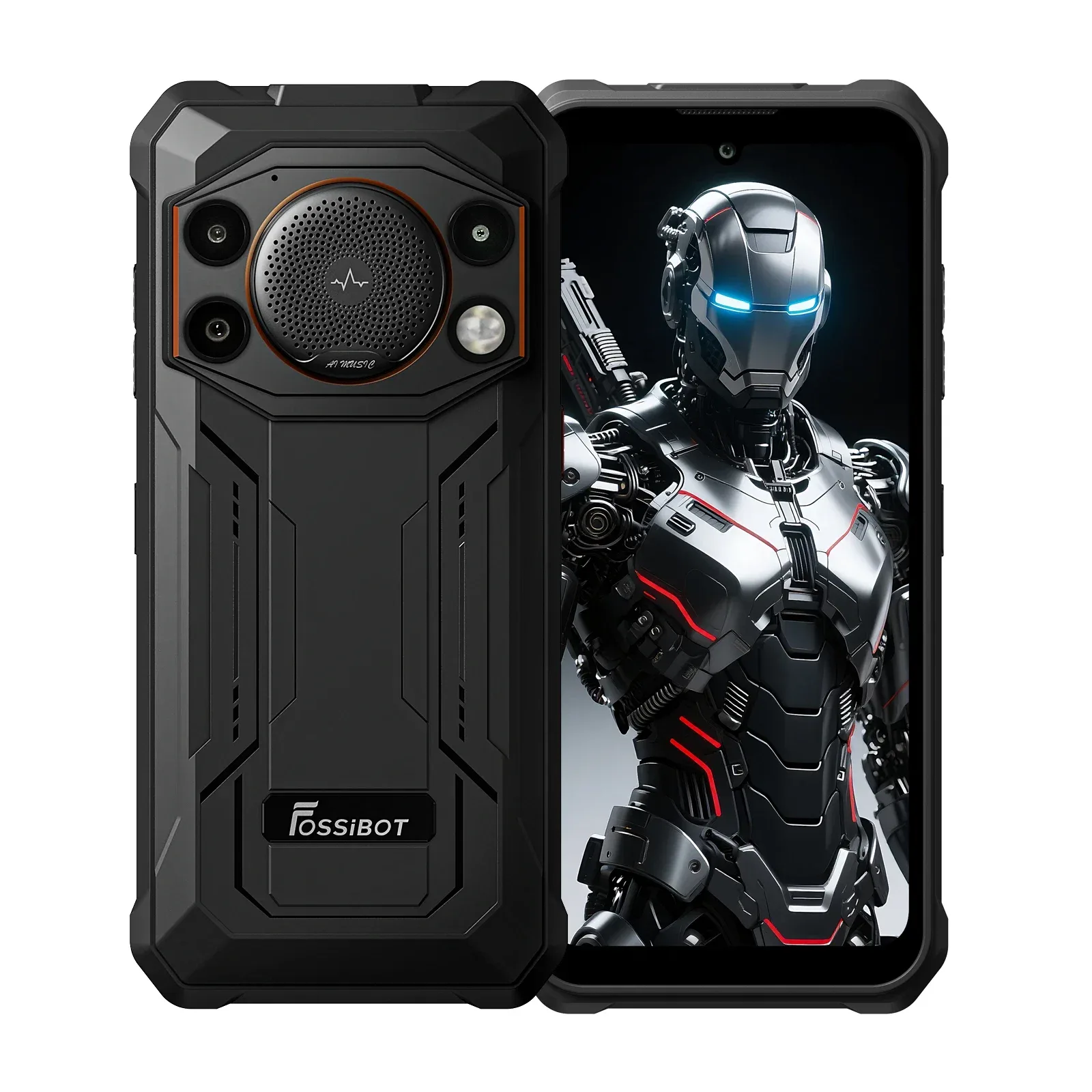 FOSSiBOT F110 Pro 128dB Speaker 6.745-inch 20+128GB MediaTek Dimensity 6300 50MP+8MP 10000mAh Android 15 5G Rugged Phone