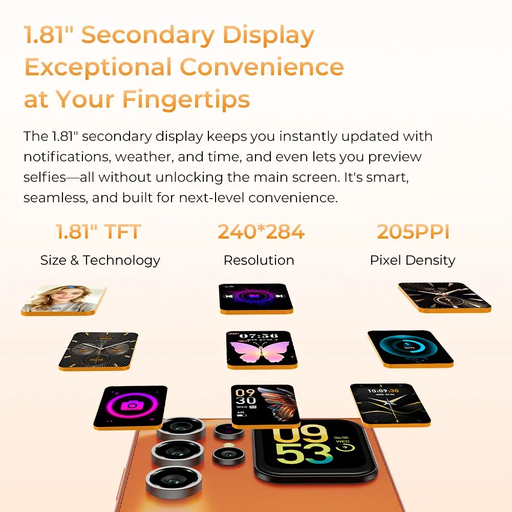 OUKITEL C72 6.88-inch 5150mAh Battery 9.5mm Ultra-thin Body Smartphone(4GB+128GB)