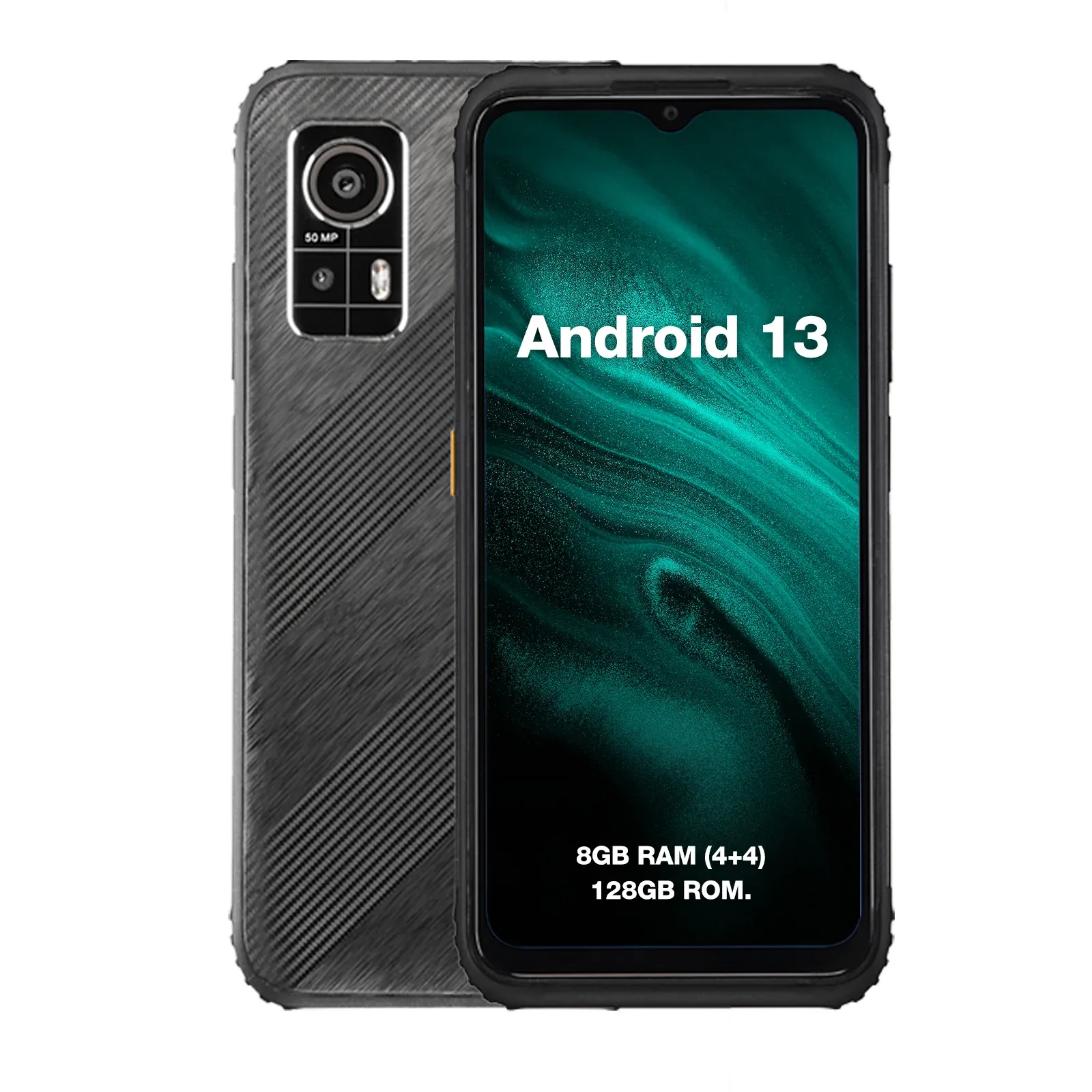 AGM H6 LITE | Ultra-Thin | Rugged | 6.56-inch 90Hz Display | 4GB RAM + 4GB Virtual Expanded RAM + 128GB ROM | Android 13