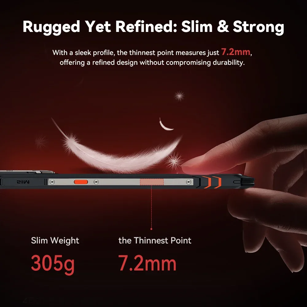 Cubot Kingkong Star2 24GB RAM+256GB ROM Android 14 5G Rugged Phone
