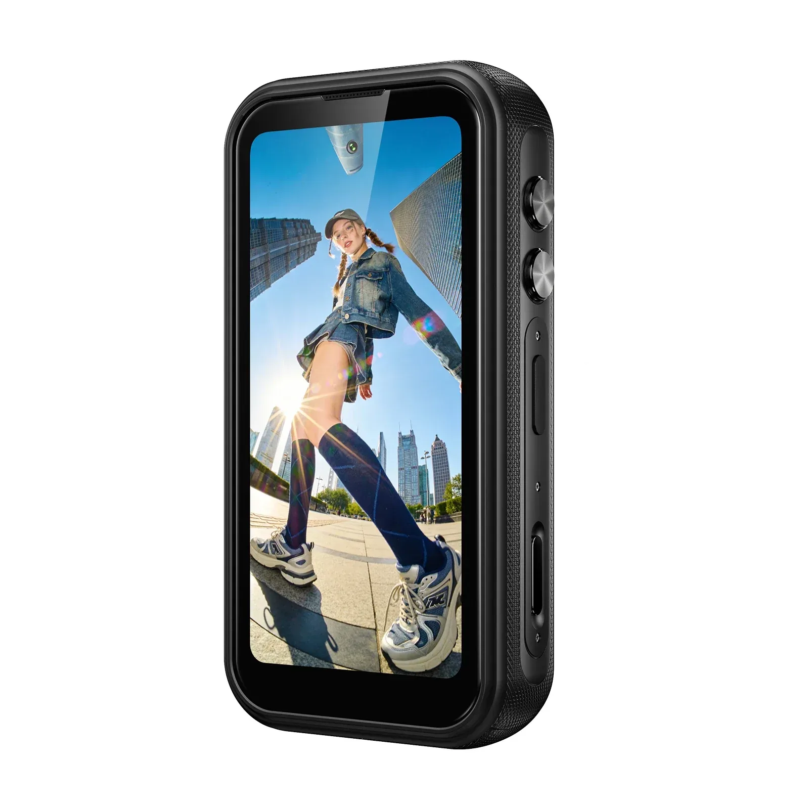 FOSSiBOT F116 Pro 12GB RAM + 256GB ROM, Dimensity 7300 5G Processor, 48MP OIS Action Camera, 50MP Main Camera, 4.0" 120Hz Display, 3700mAh Battery, Built-in 1/4" Mount Rugged Smartphone