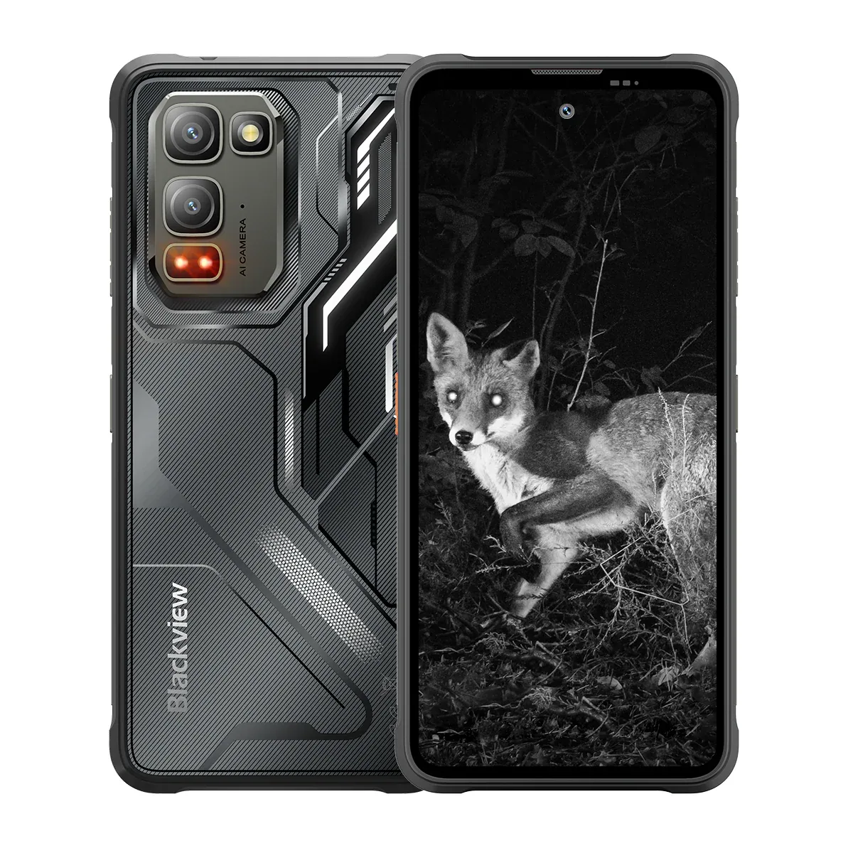 Blackview FORT 5 Ultra-slim Wireless Charging 6.78-inch MediaTek Helio G100 Octa-core 5000mAh 108MP+13MP Night Vision Camera 4G Rugged Phone