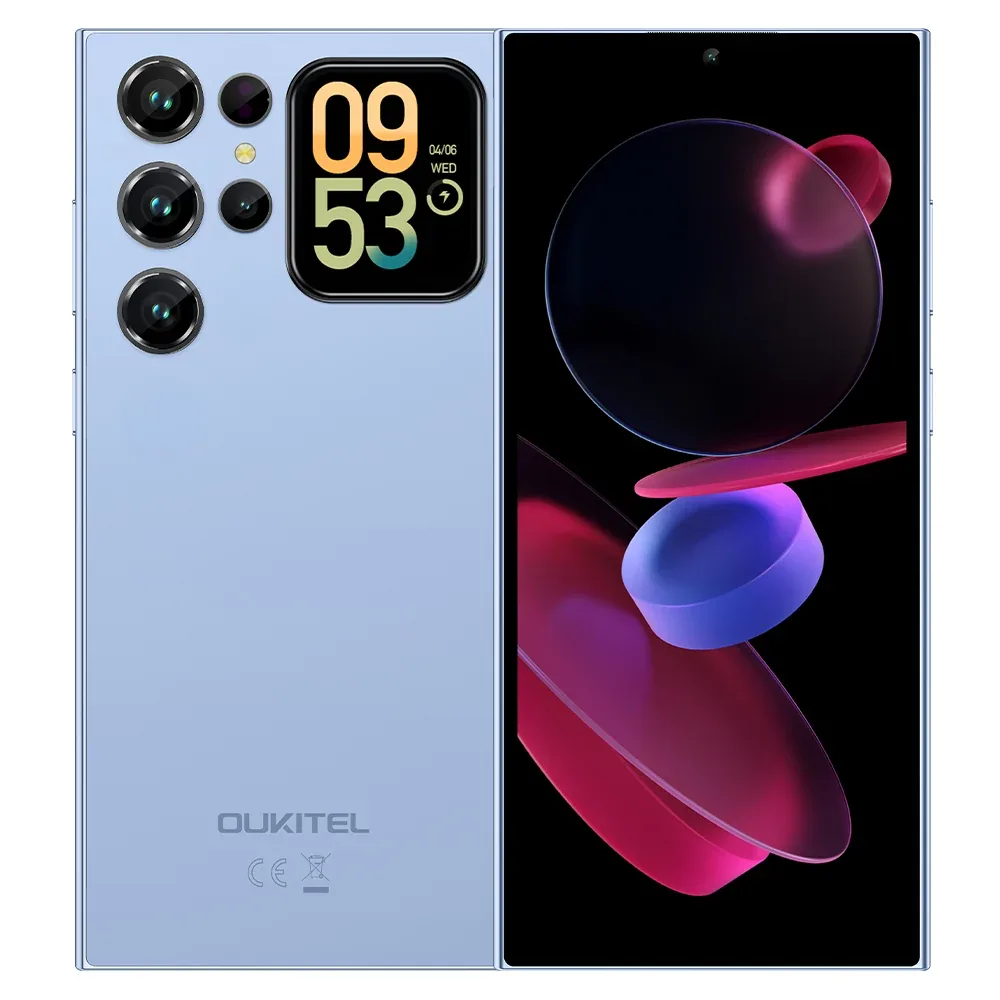 Oukitel C62 PRO 6.88-inch 5150mAh Battery 9.5mm Ultra-thin Body Smartphone(8GB+256GB)