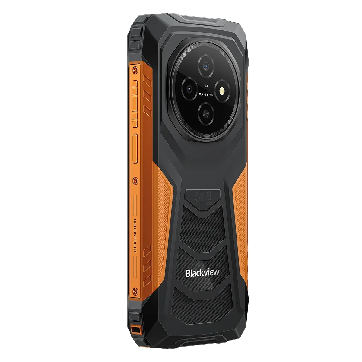 Blackview FORT 1 10000mAh 6.56-inch 90Hz Smart AI Display 4+128GB/6+256GB Unisoc Tiger T615 Octa-core Rugged 4G AI Phone
