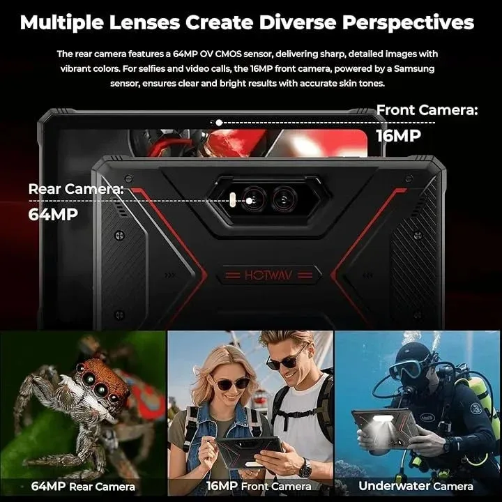 HOTWAV R9 Plus Rugged Tablet