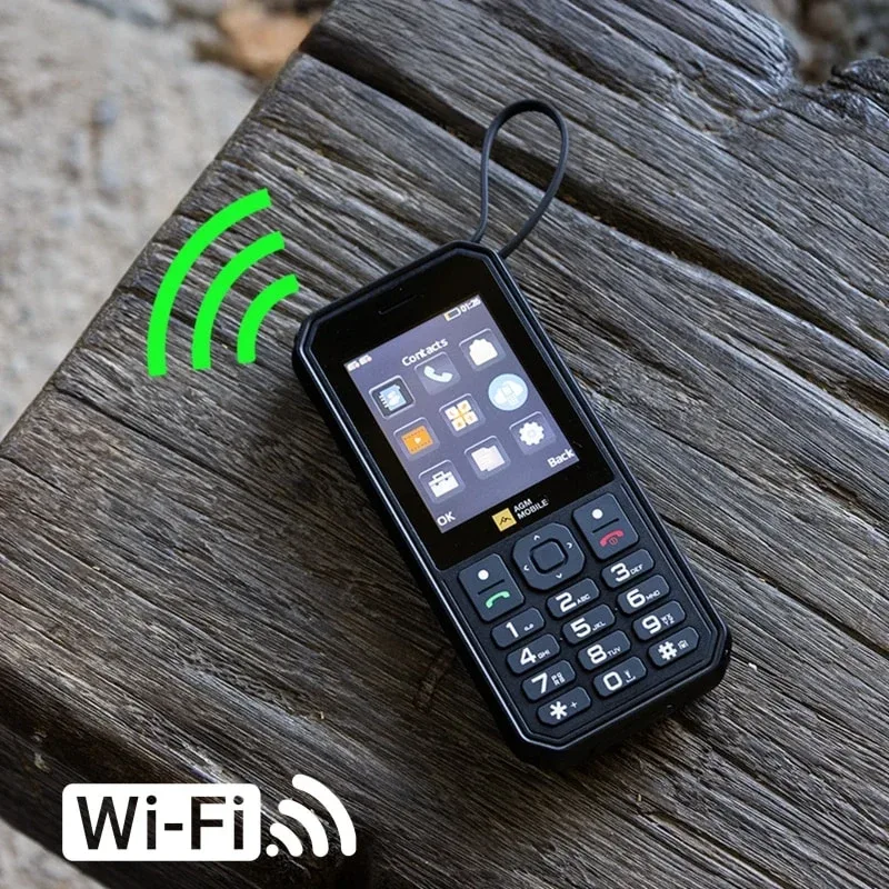 AGM M11｜Rugged Power Bank Phone｜Wired Reverse Charging｜4G LTE｜4000mAh Battery｜WiFi Hotspot｜FM Radio｜3.5mm Jack｜IP68&IP69K | WaterProof