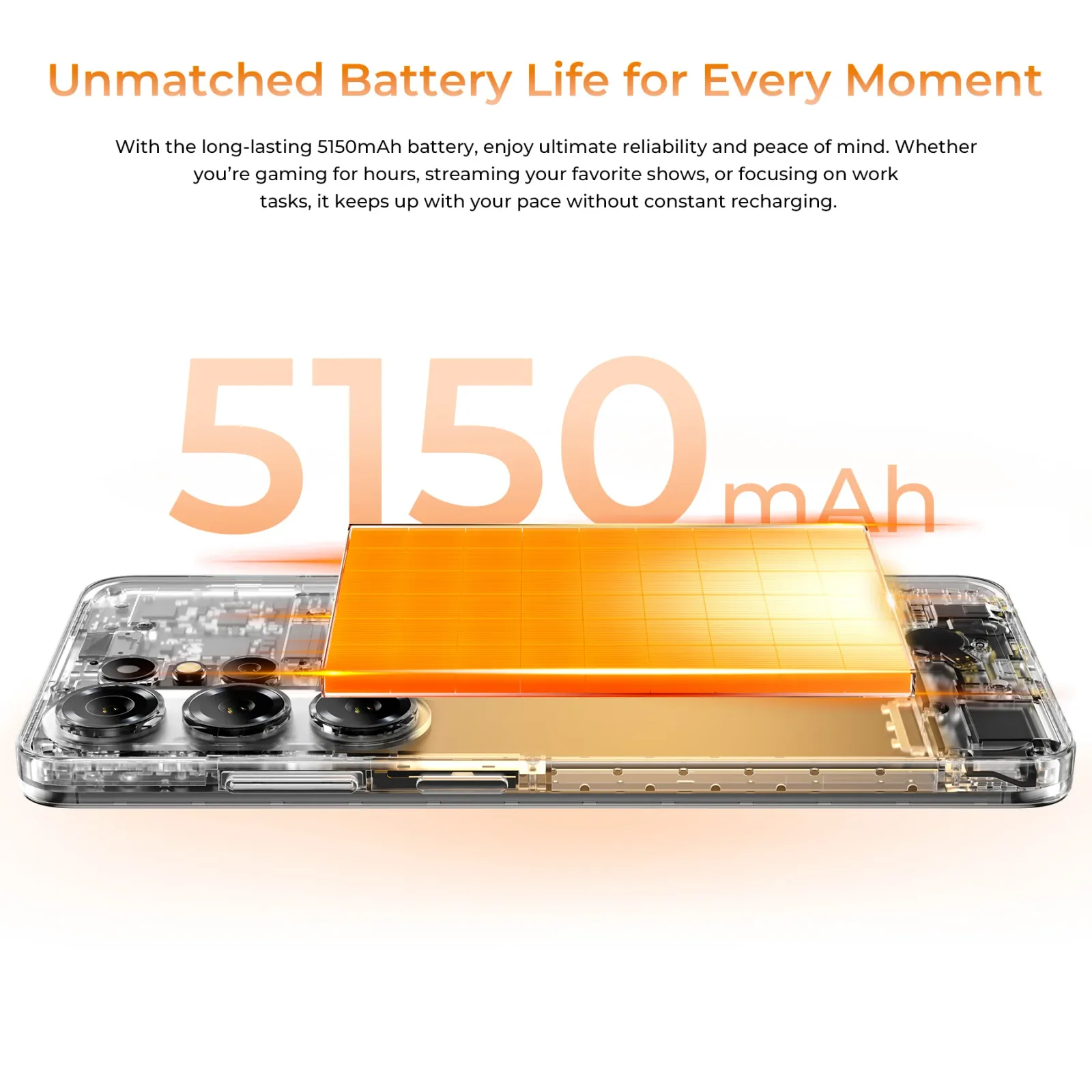 OUKITEL C26 6.63-inch 5150mAh Battery 8.7mm Ultra-thin Body Smartphone(4GB/6GB+128GB)