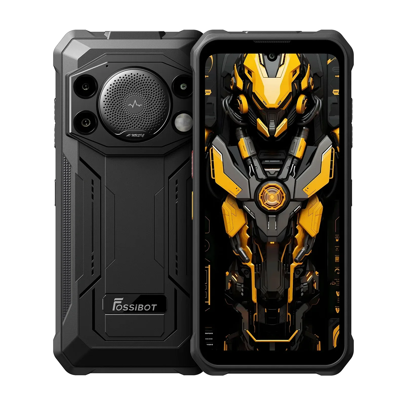 FOSSiBOT F110L 128dB Speaker 6.745-inch 8+128GB Tiger T615 CPU 50MP+8MP 10000mAh 120LM Flashlight 4G Rugged Phone