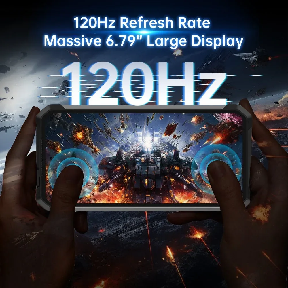SHARK 3 – 5G Rugged Smartphone with Powerful Dimensity 8300, 3K AMOLED, 64MP Night Vision & 11,600mAh Battery