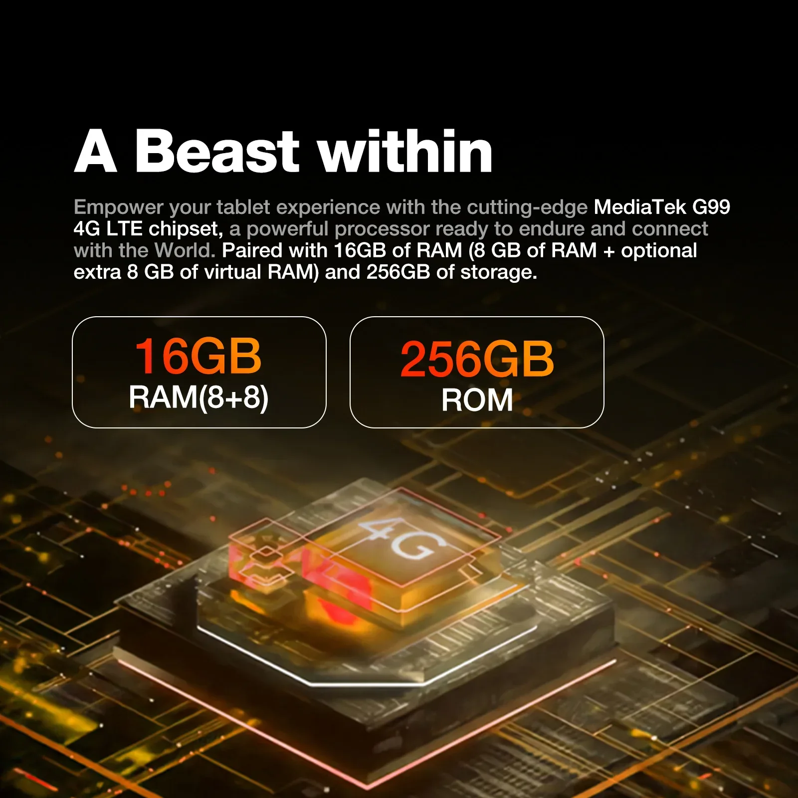 AGM PAD P2 Active | 4G LTE | Rugged | Removable Case | Widevine L1 | Helio G99 | Android 14