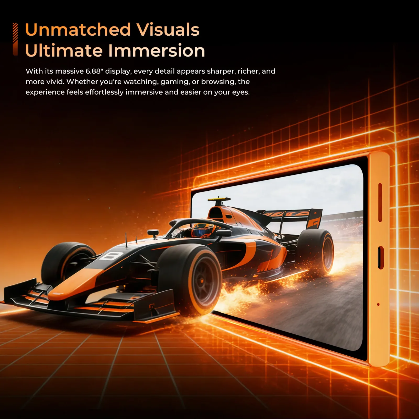 OUKITEL C62 GT-EV 6.88-inch 5150mAh Battery SmartPhone(4GB+128GB)