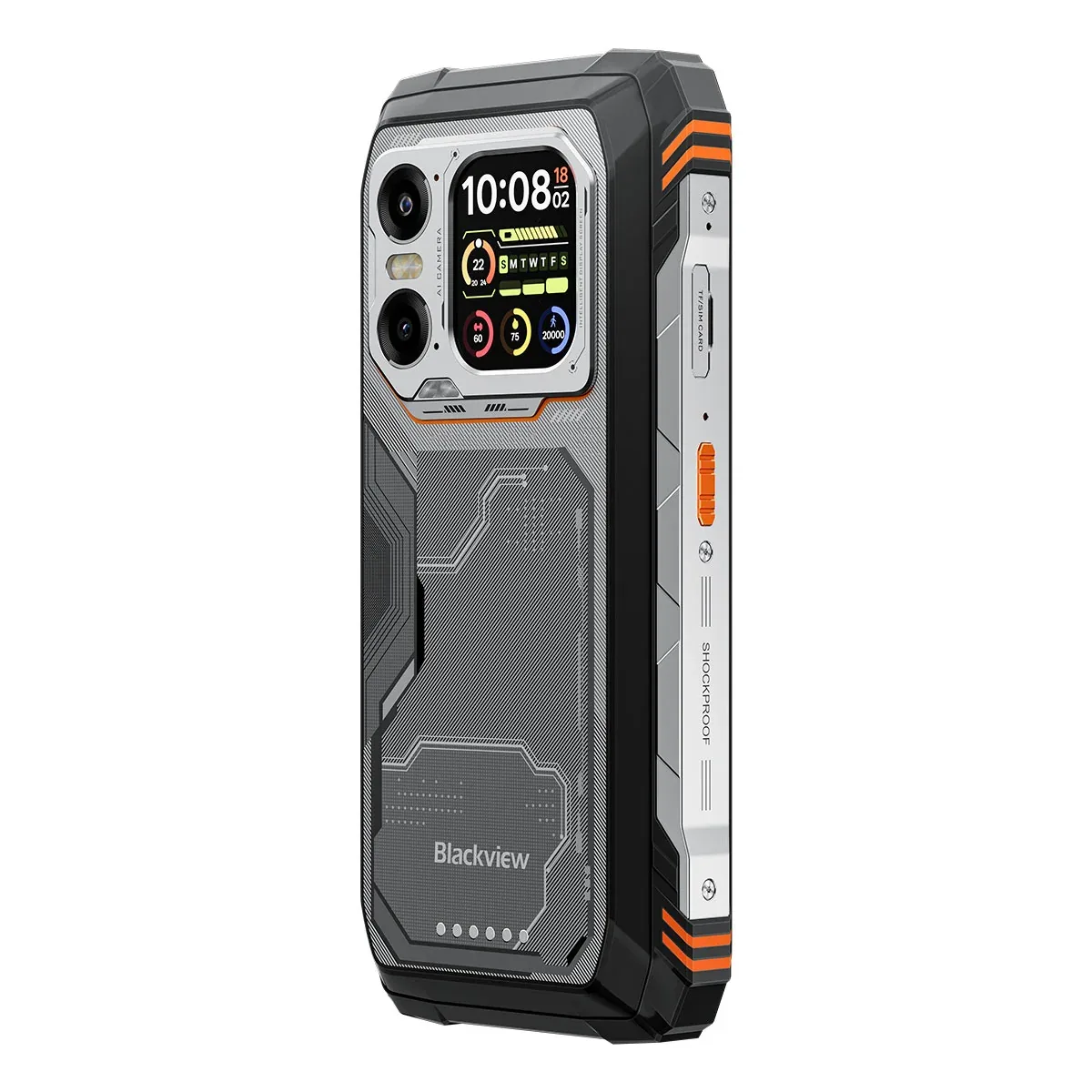 Blackview XPLORE 1 6.78" 120Hz Main & 2.01" Secondary Display 12+256GB/16+512GB 20000mAh 170LM Flashlight 5G AI Rugged Phone