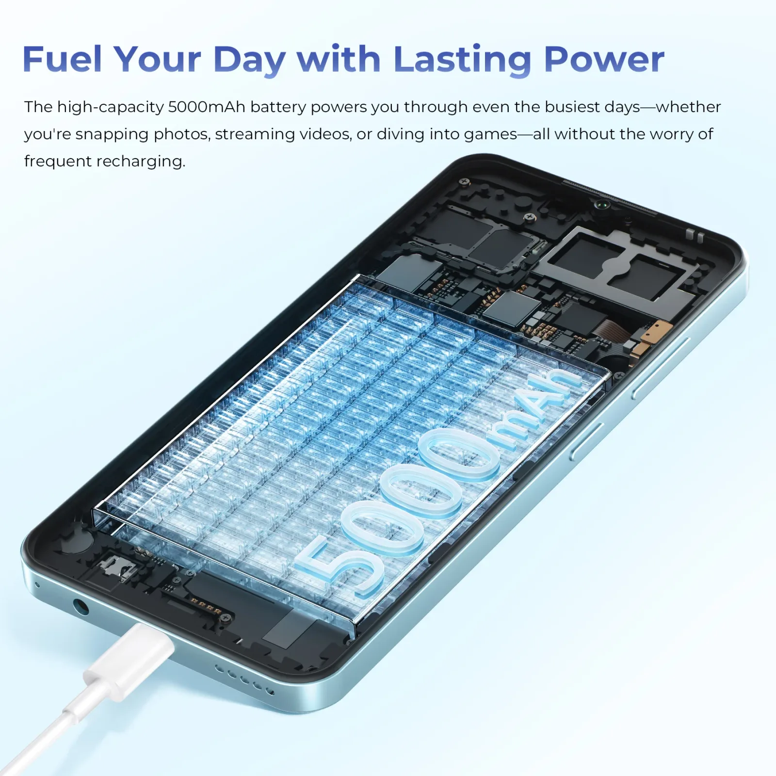 OUKITEL C5 6.8-inch 5000mAh Battery 9.3mm Ultra-thin Body SmartPhone
