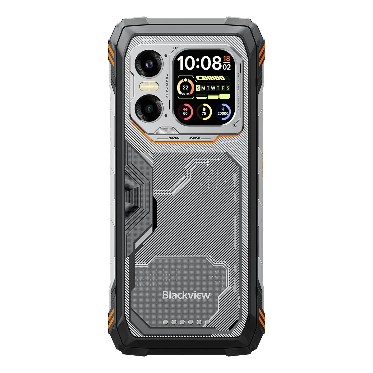 Blackview XPLORE 1 6.78" 120Hz Main & 2.01" Secondary Display 12+256GB/16+512GB 20000mAh 170LM Flashlight 5G AI Rugged Phone