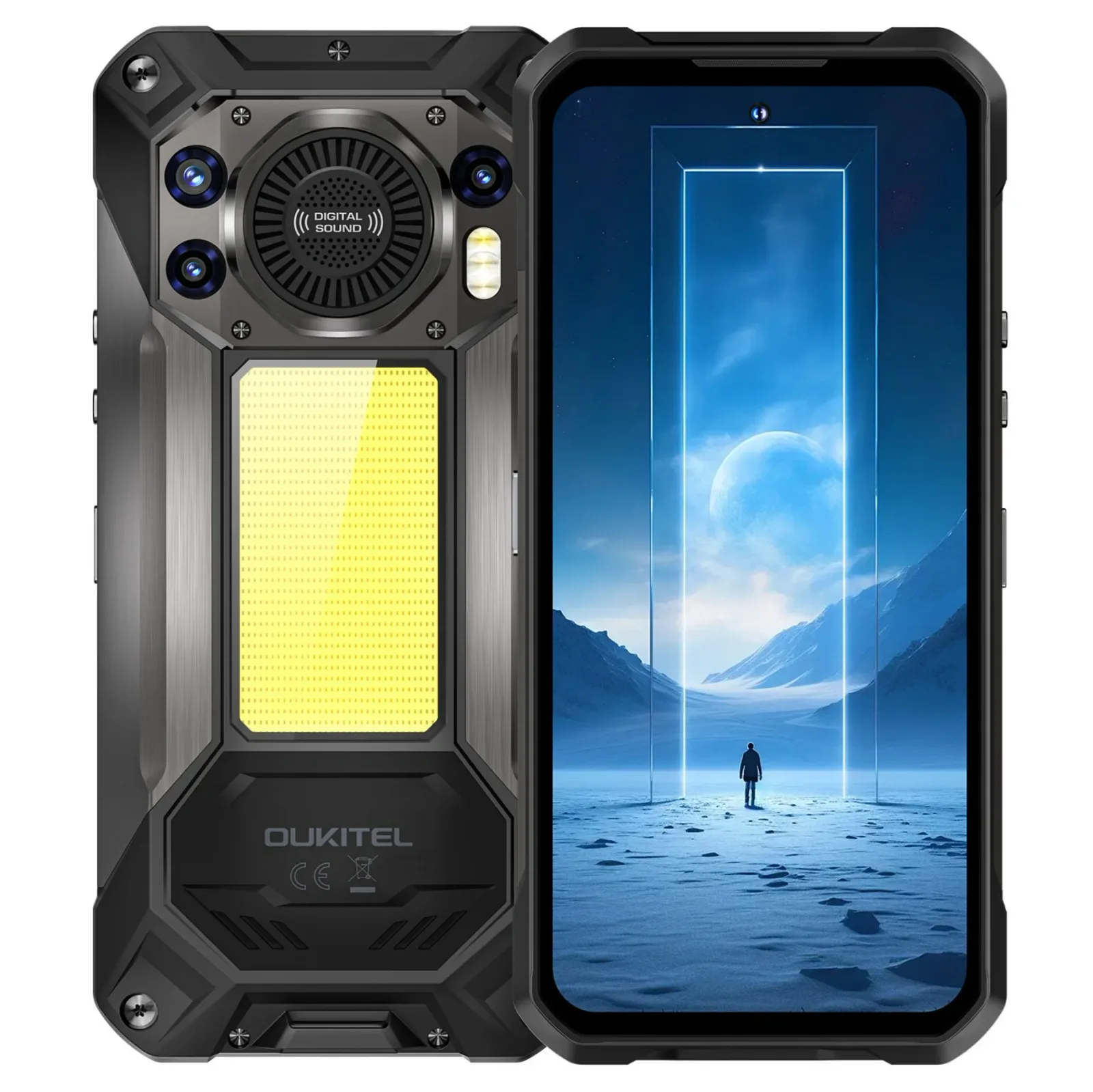 Oukitel WP61 5G Rugged Phone 6.78'' HD+ Display 20,000mAh Big Battery 108MP Camera Android 16(12GB+512GB NFC)