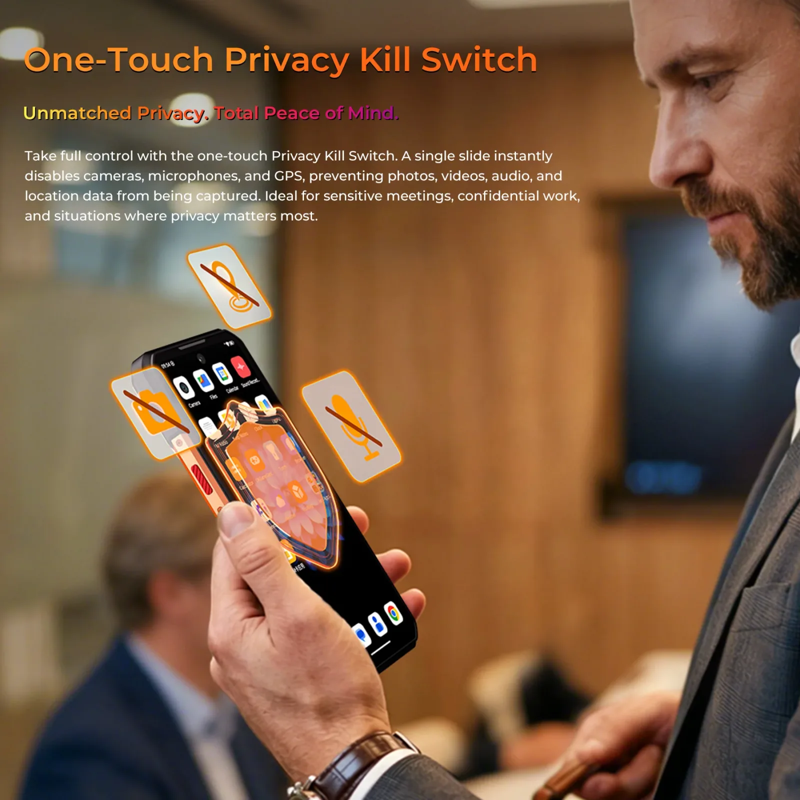 OUKITEL WP500 Ultra Thermal Imaging 5G Rugged Phone 6.78'' FHD+ Display 10,000mAh Big Battery 108MP Camera Android 16(12GB+1TB)