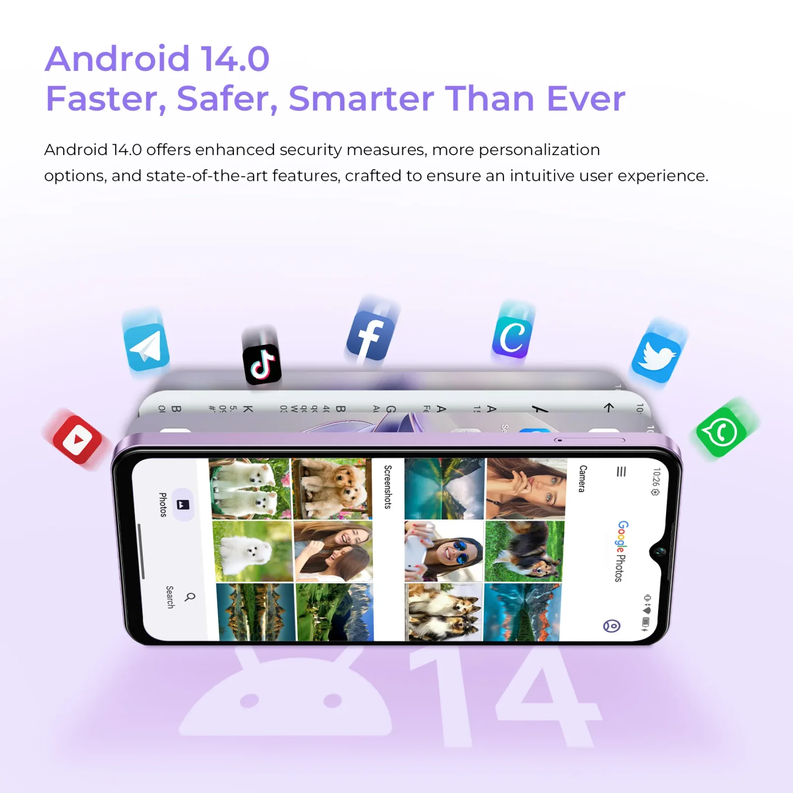 OUKITEL C2-EV 6.52-inch 5000mAh Battery 9.3mm Ultra-thin Body Smartphone(4GB+128GB)