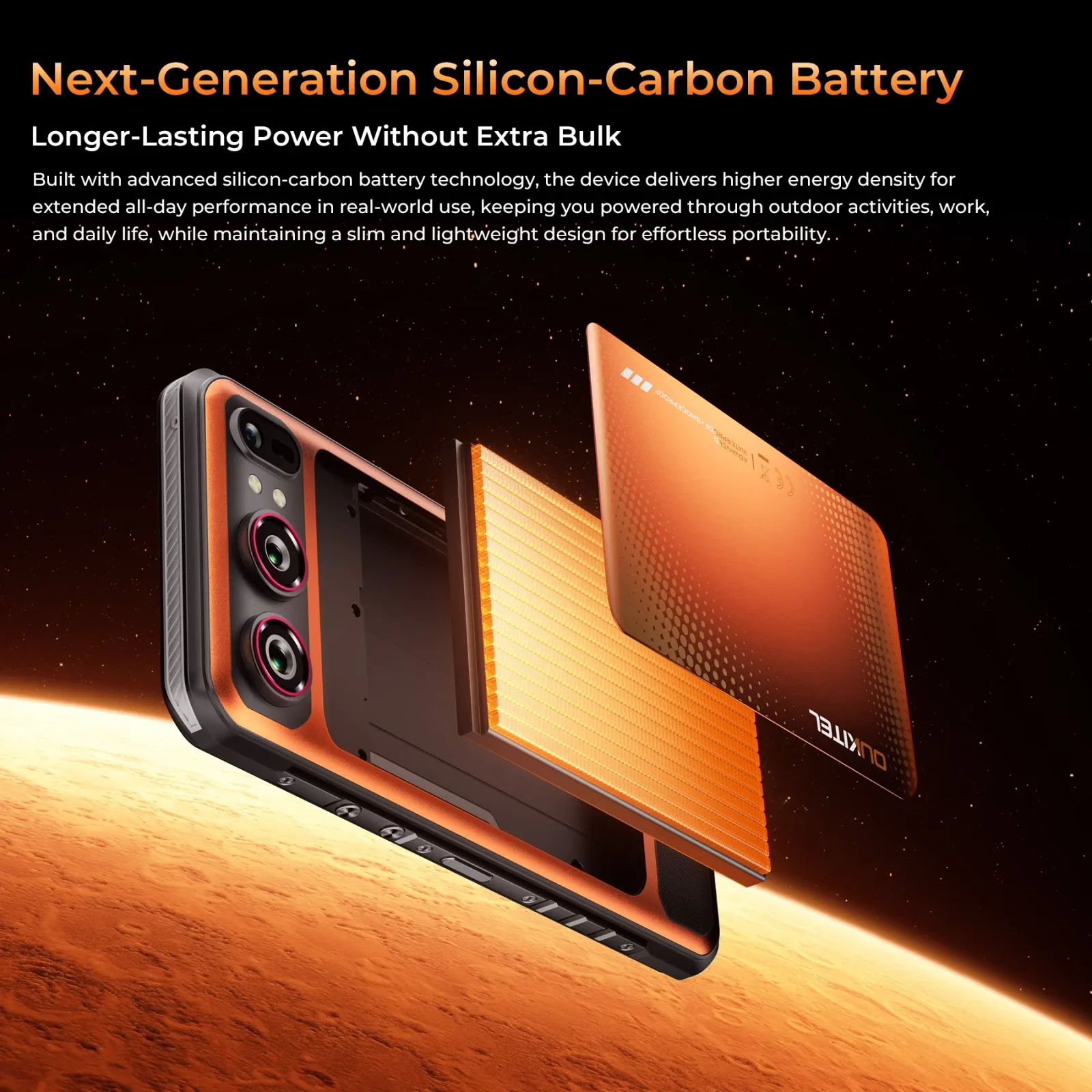OUKITEL WP68 Air 5G Rugged Phone 6.88'' HD+ Display 8000mAh Battery 64MP Camera Android 16 (12GB+512GB NFC)