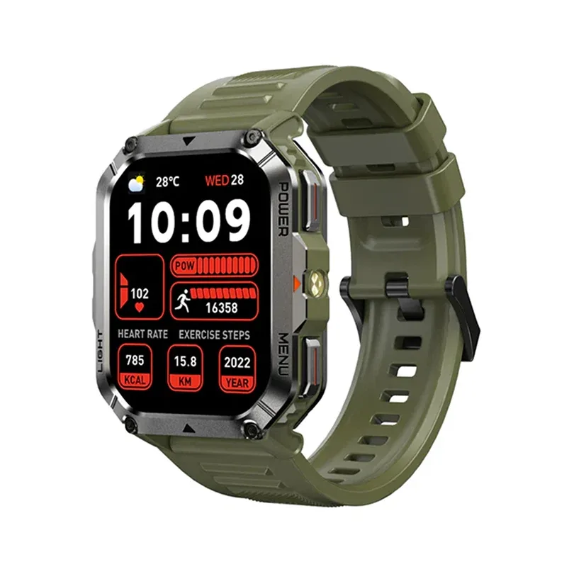 Blackview W70 Pro 2.01-inch 900mAh Built-in LED Flashlight Outdoor Sports Smart Watch