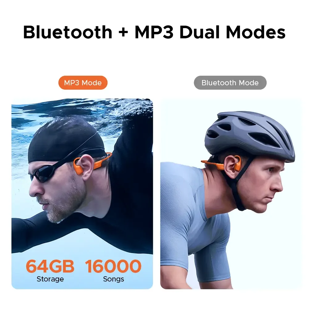 DOOGEE BoneAir Swim Waterproof Open-Ear Headphones