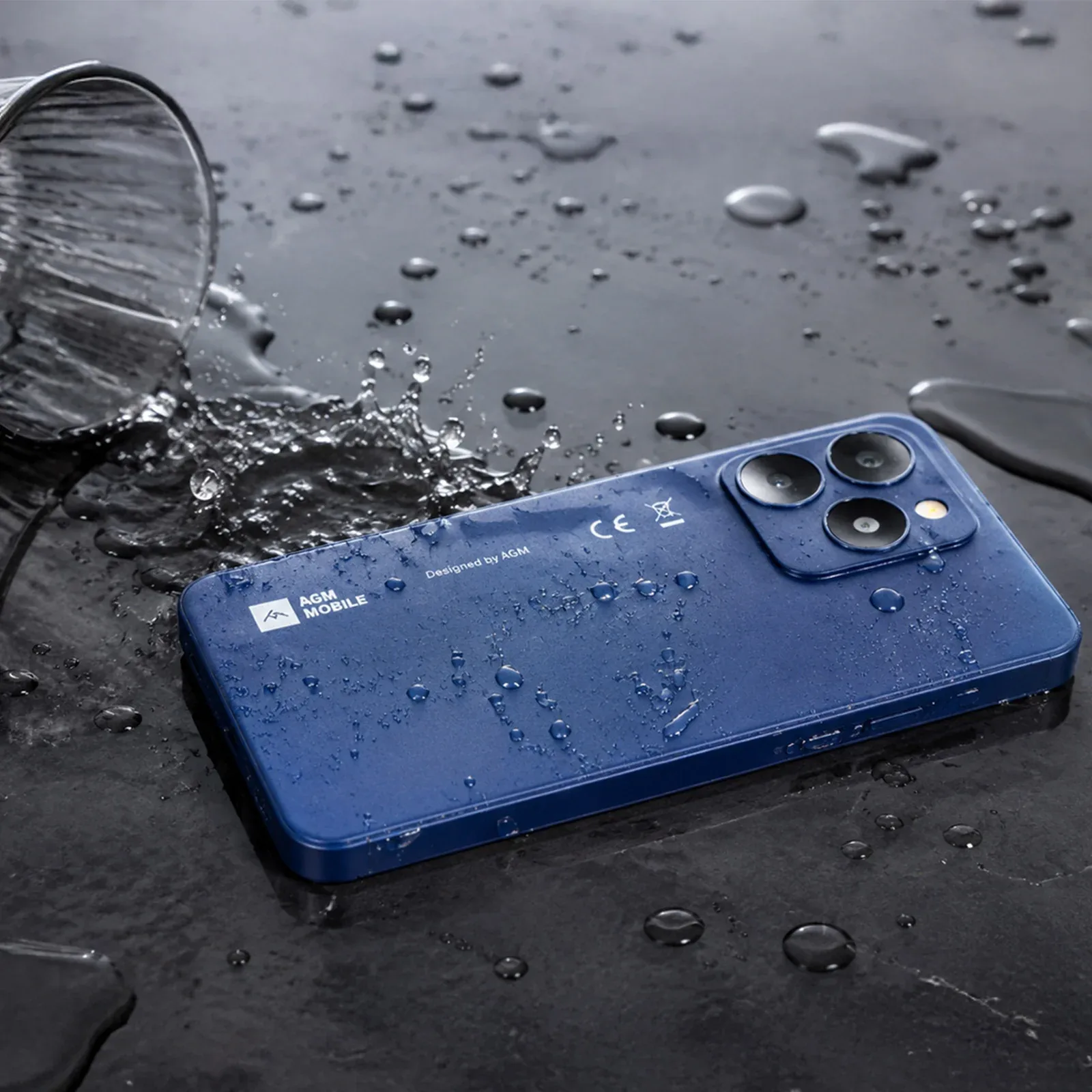 AGM NOTE N2 | 4.96" Small Android Smartphone | Removable Battery | Android 16 Go | Pocket-Friendly Design | IP54 Splash Protection