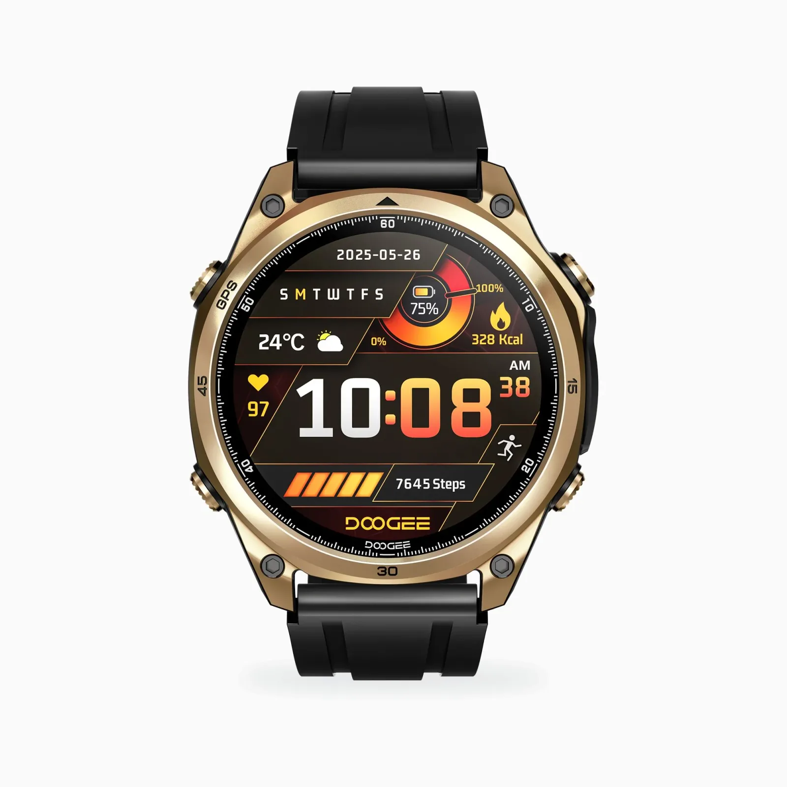 DOOGEE Anywise W1 AI Rugged Smart Watch