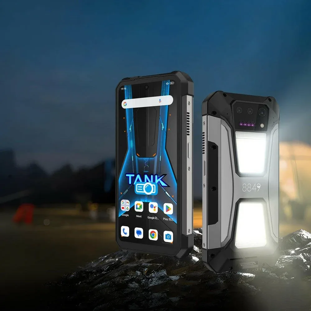 TANK 2 Pro – Heavy-Duty 4G Rugged Projector Phone with 100MP Camera, DLP Projector & 23,800mAh Battery