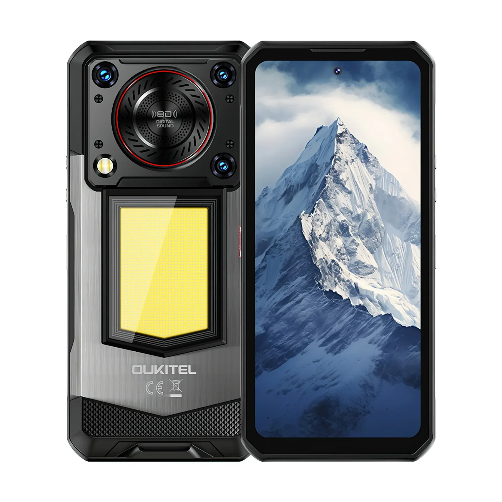 Oukitel WP56 5G Rugged Phone 6.8''FHD+Display 16000mAh Big Battery 108MP Camera Android 15(12GB+512GB NFC)