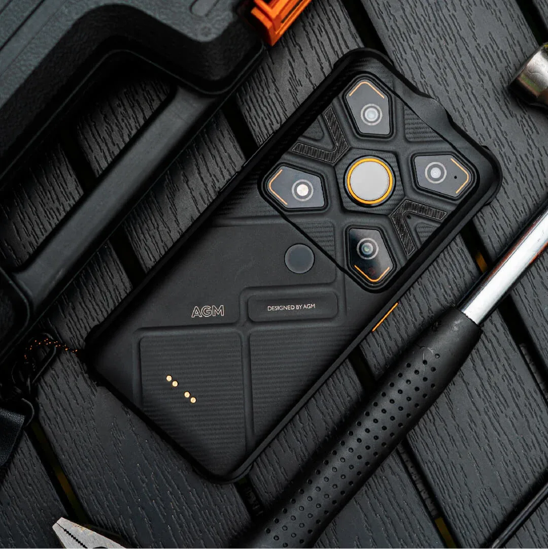 AGM Glory G1S | Top Thermal Camera Resolution: 256 x 192 Frame Rate: 25 FPS | 5G Qualcomm Rugged Smartphone