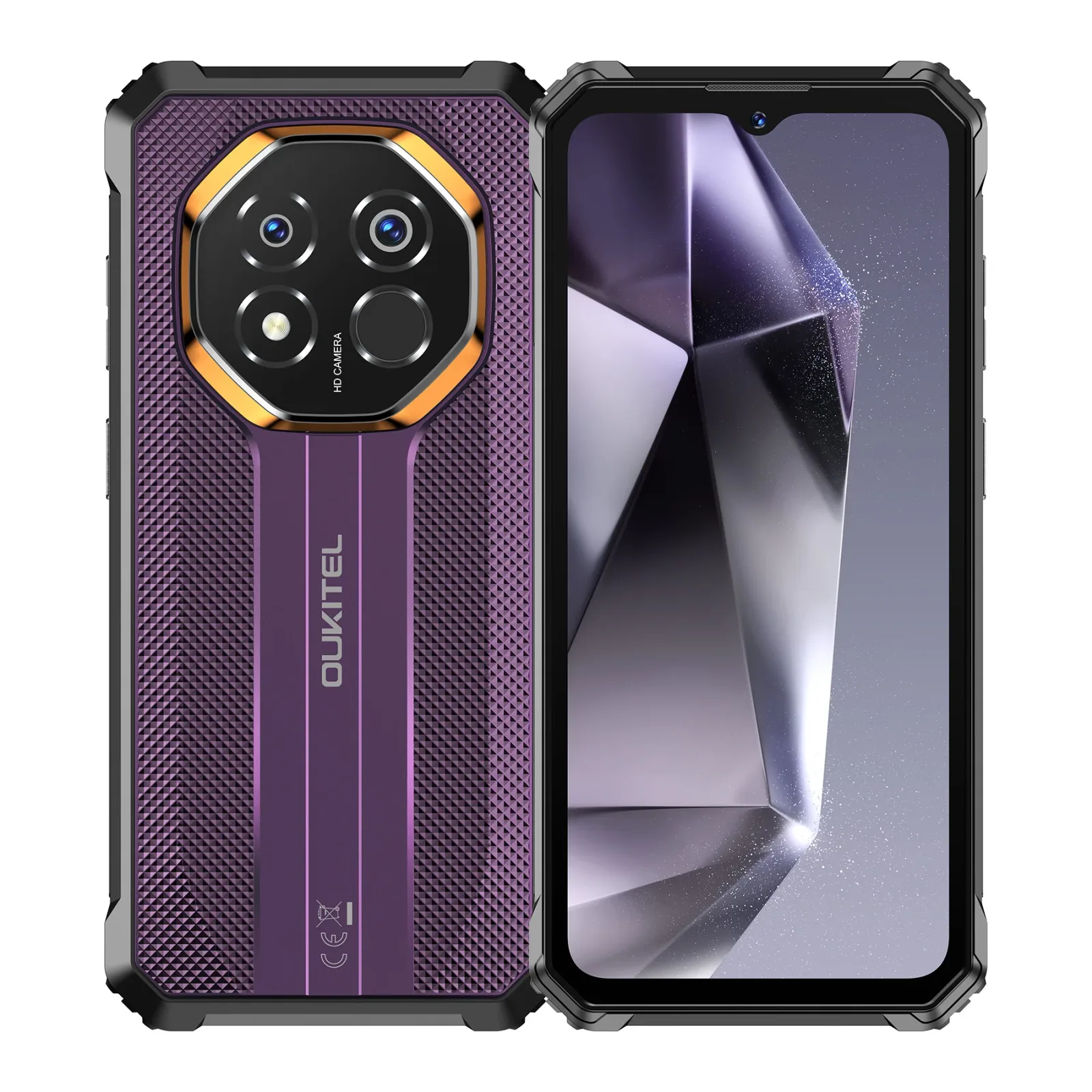 OUKITEL G7-EV 4G Rugged Phone 6.52'' HD+ Display 10,600mAh Big Battery 64MP Camera Android 16