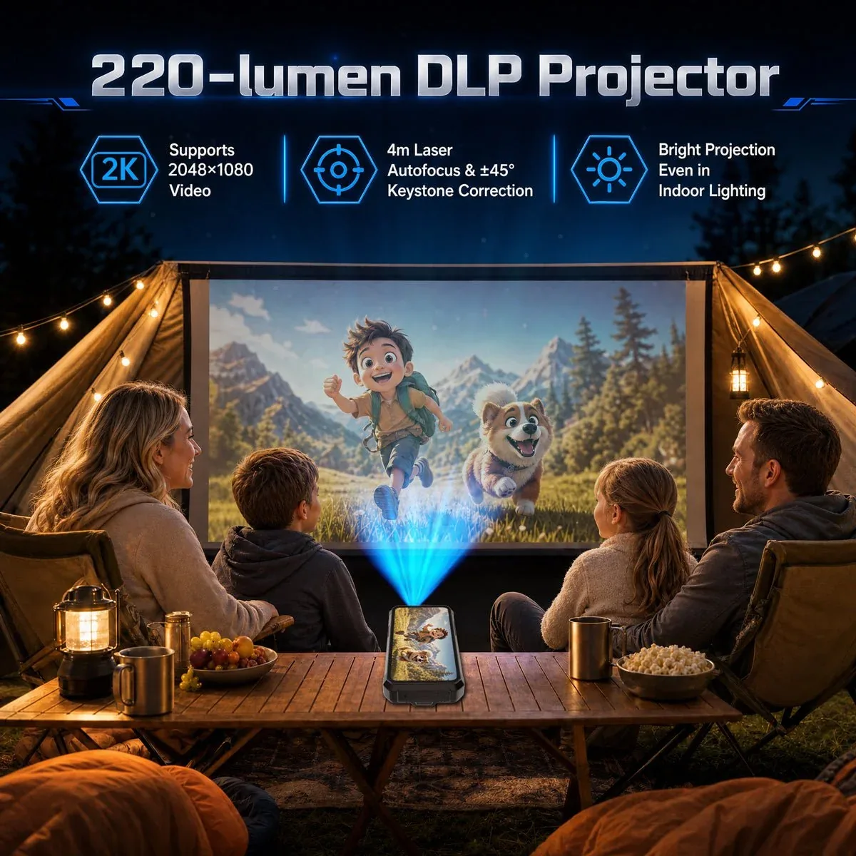 TANK 5 Rugged Smartphone - World’s First 2K Projector, 9400e Chip, 3K Display, 17600mAh Battery & eSIM