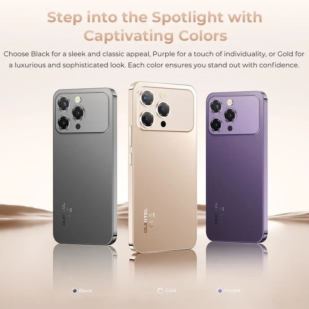 OUKITEL P1 Pro-EV 6.7-inch 5150mAh Battery 8.2mm Ultra-thin Body Smartphone(8GB+512GB)