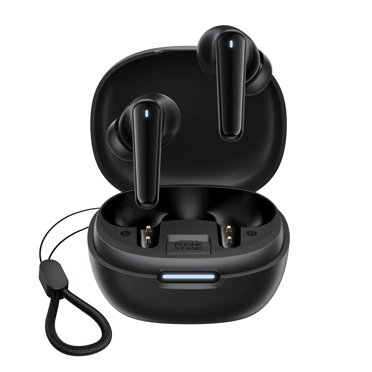 Blackview AirBuds 17 IPX4 Waterproof ANC & ENC Dual Noise Control In-ear TWS Earbuds Built-In Phone Stand