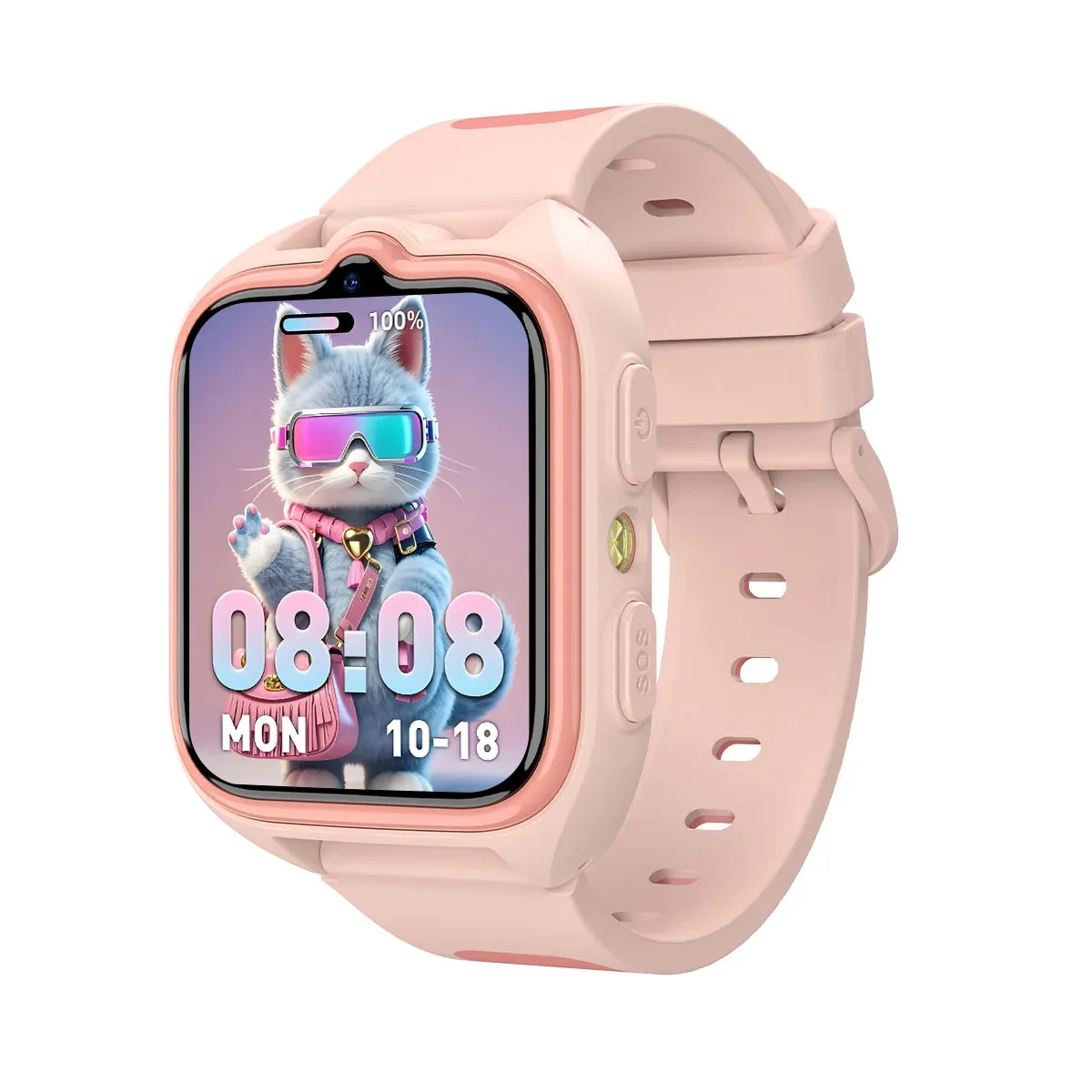 Blackview Z30 1.75-inch LED Flashlight GPS + LBS + WIFI AI Positioning 4G Video Calling Kids Phone Watch