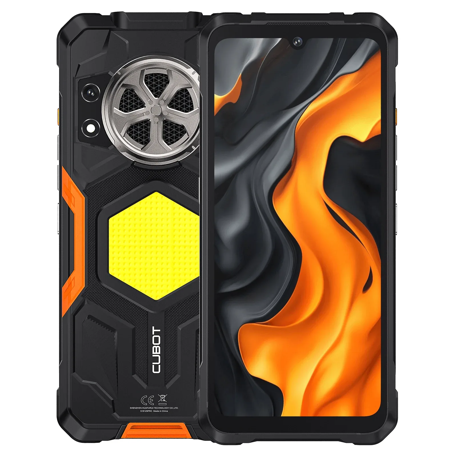 Cubot Kingkong Power 5 6GB RAM 128GB ROM 15300mAh Battery 136dB Sound Android 15 Rugged Smartphone