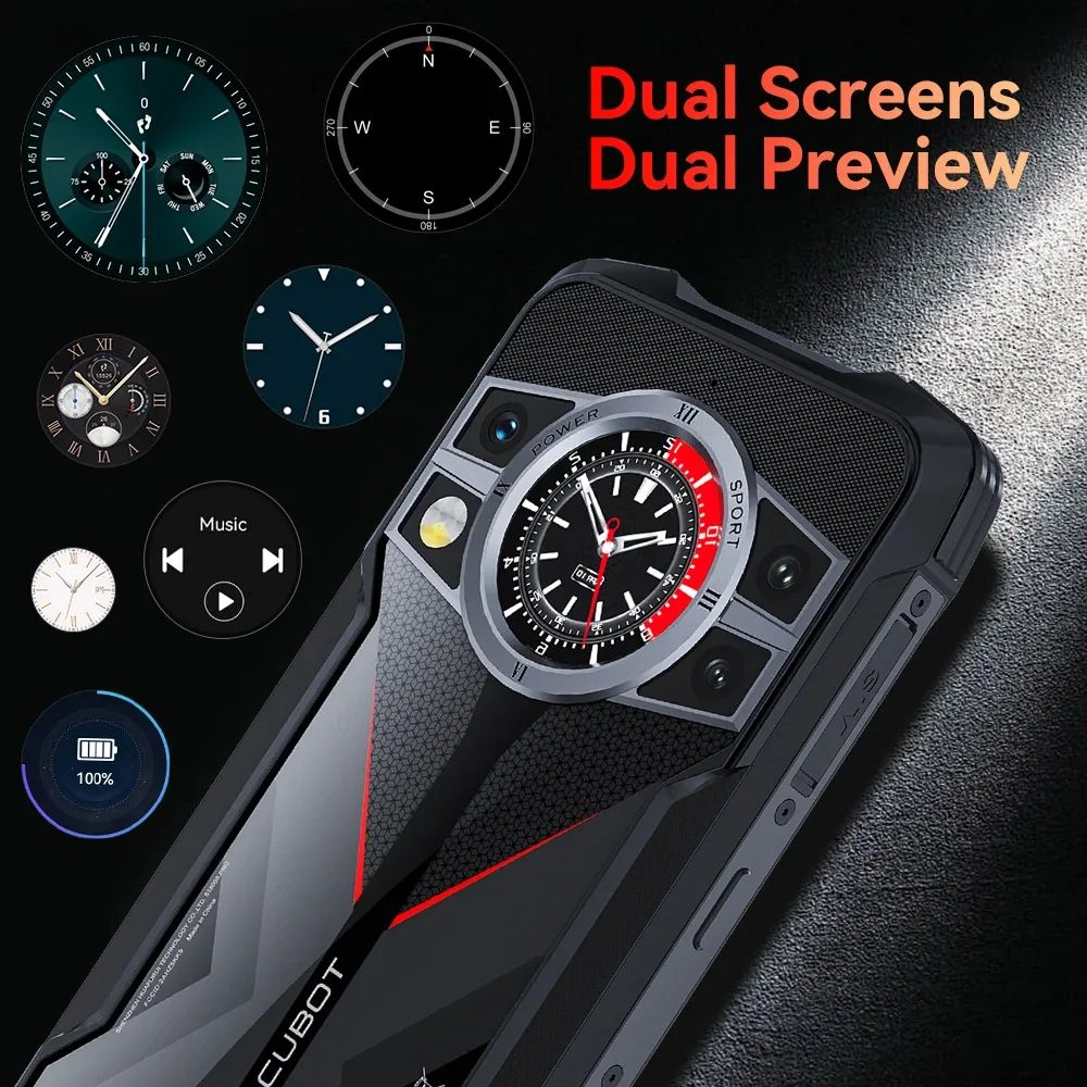 Cubot KingKong9 Android14 24GB RAM+256/512GB ROM 10600mAh Rugged Phone