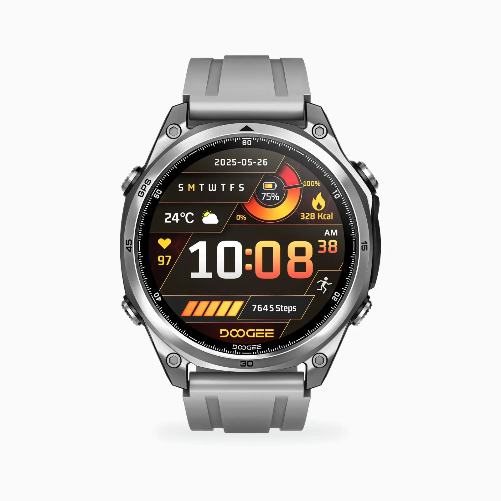 DOOGEE Anywise W1 AI Rugged Smart Watch