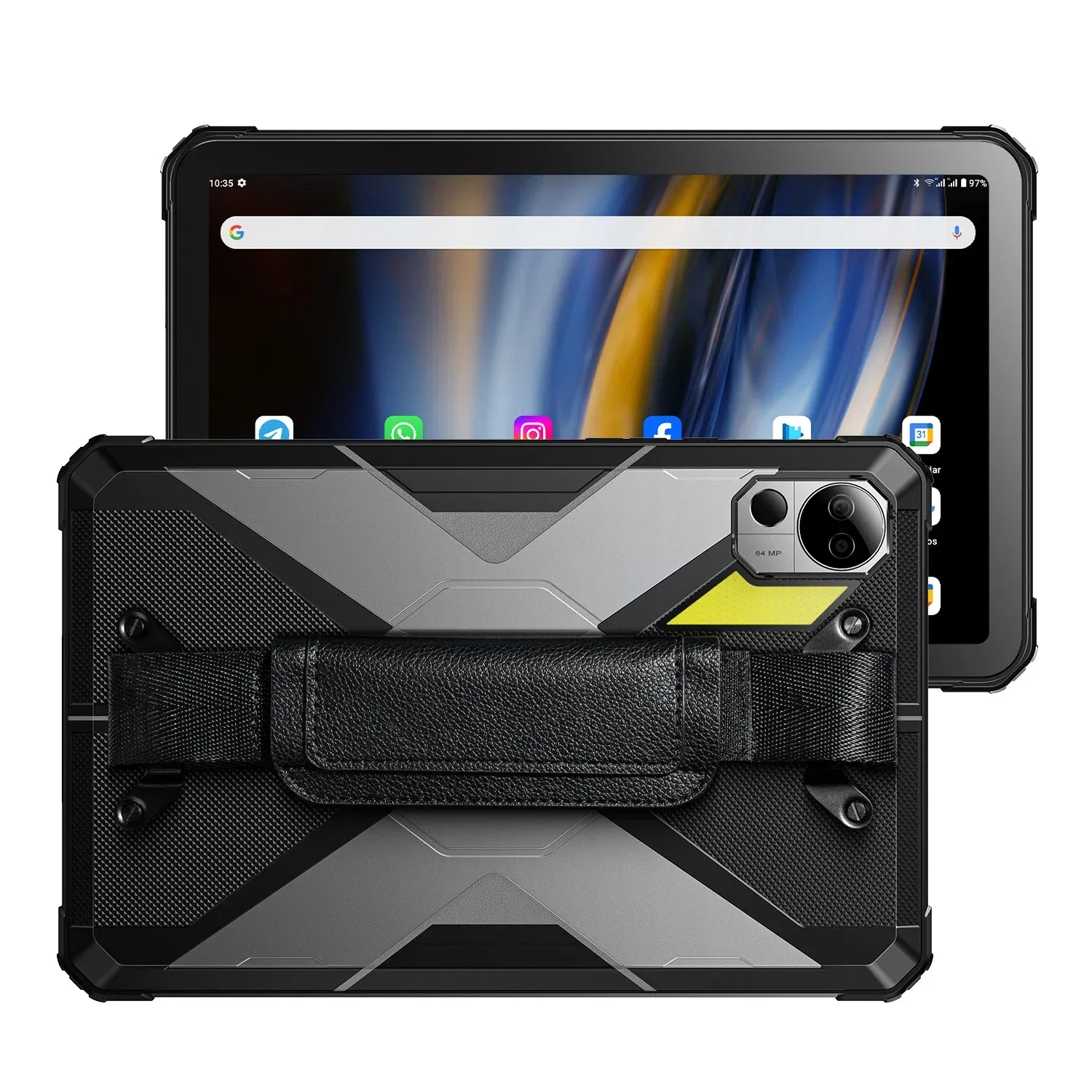 FOSSiBOT DT2 20GB RAM+256GB ROM 10.4'' HD 2K Display 22000mAh 66W Fast Charging Tablet